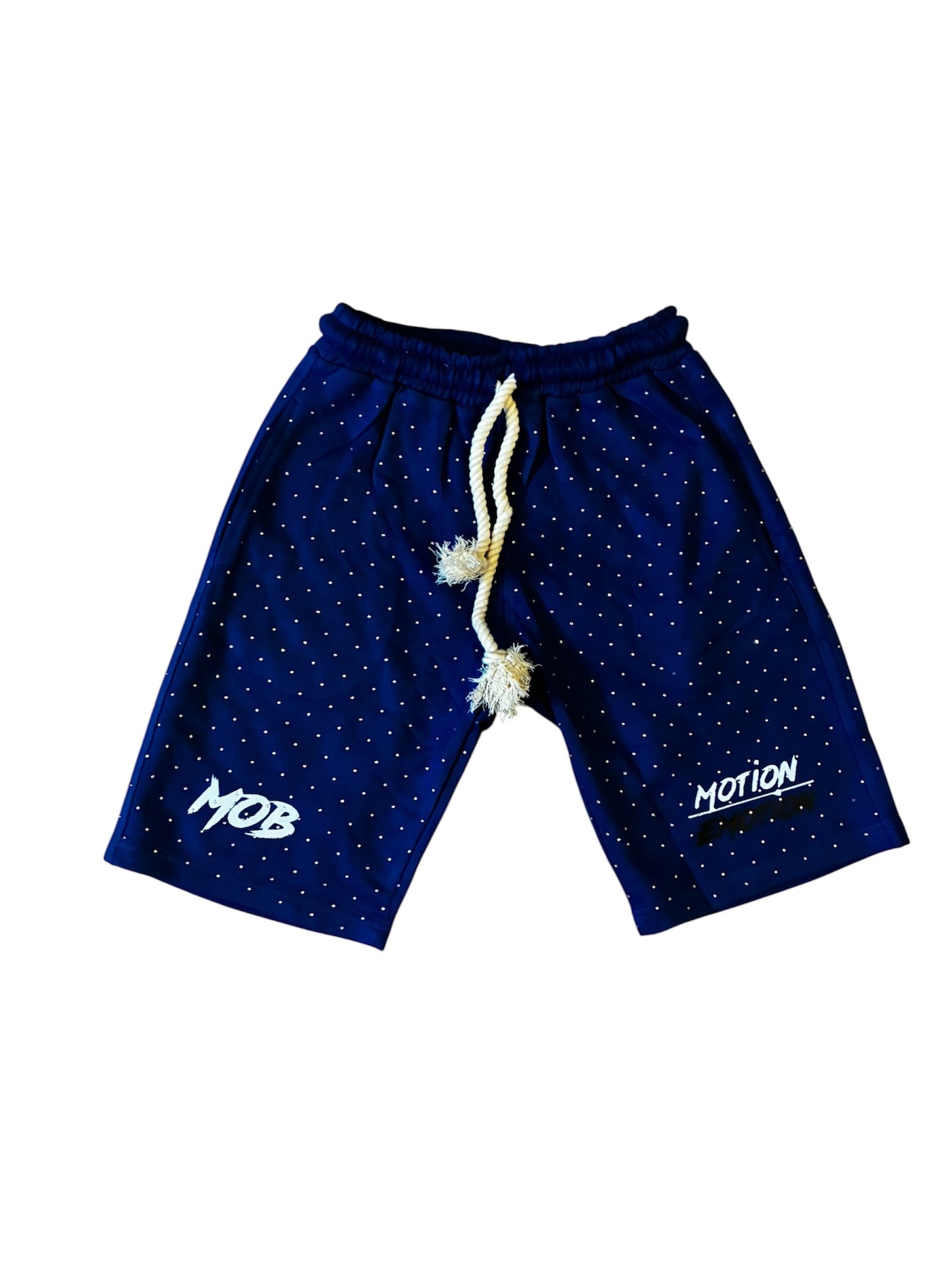 MOTION OVER EMOTION BLUE SHORTS