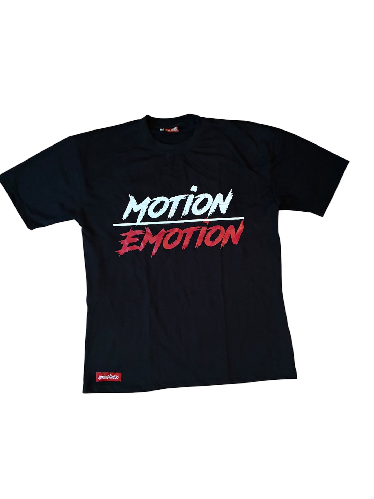 MOTION OVER EMOTION BLACK TEES