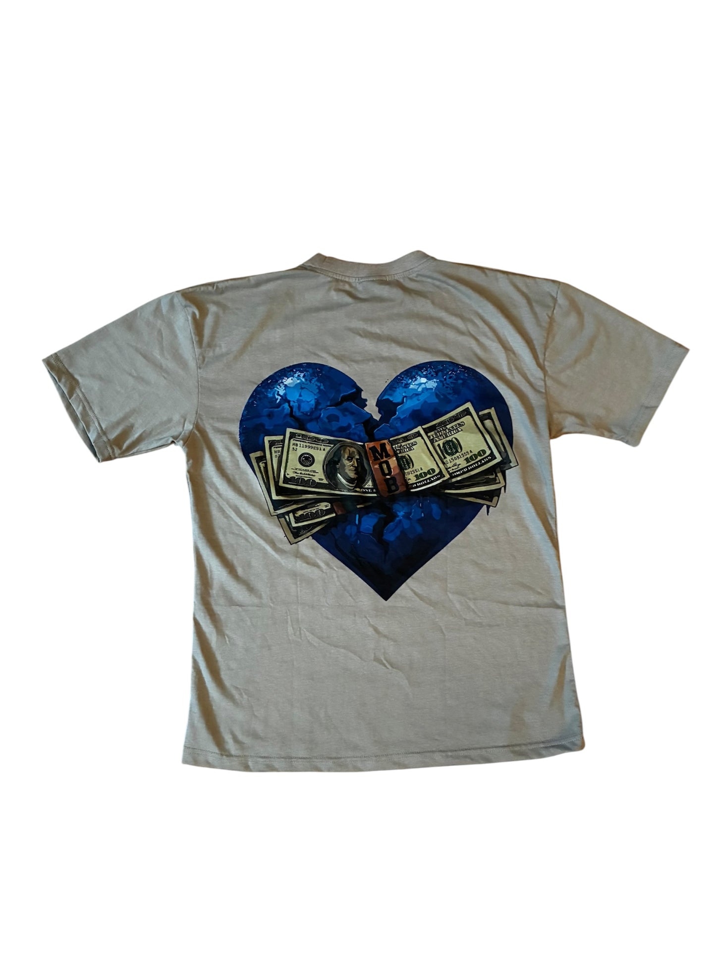 MOTION OVER EMOTION BLUE TEE