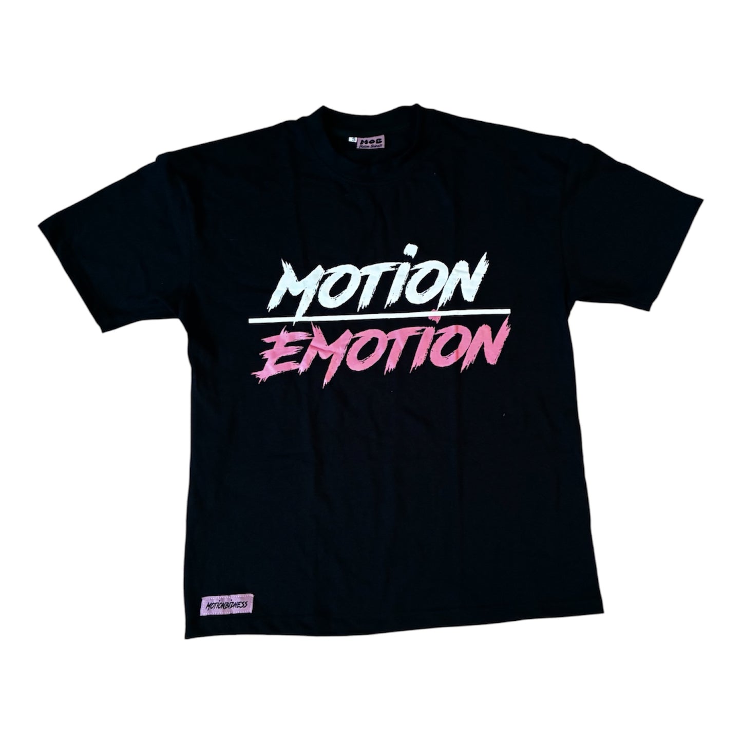 MOTION OVER EMOTION PINK TEES