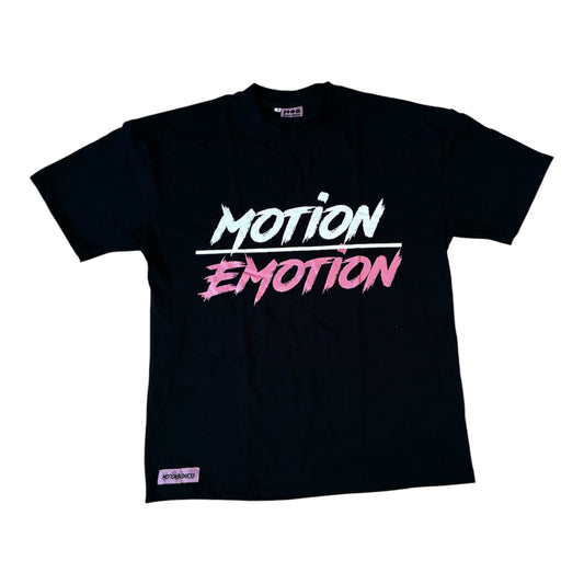 MOTION OVER EMOTION PINK TEES